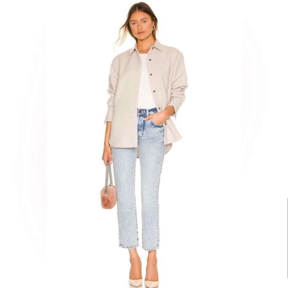 FRAME DENIM Le Original High Rise Slim Straight Leg Jeans Richlake - Picture 8 of 8